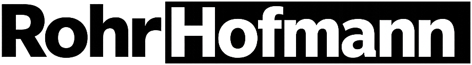 Firmenlogo von Hofmann mit klarer Schrift auf hellem Hintergrund